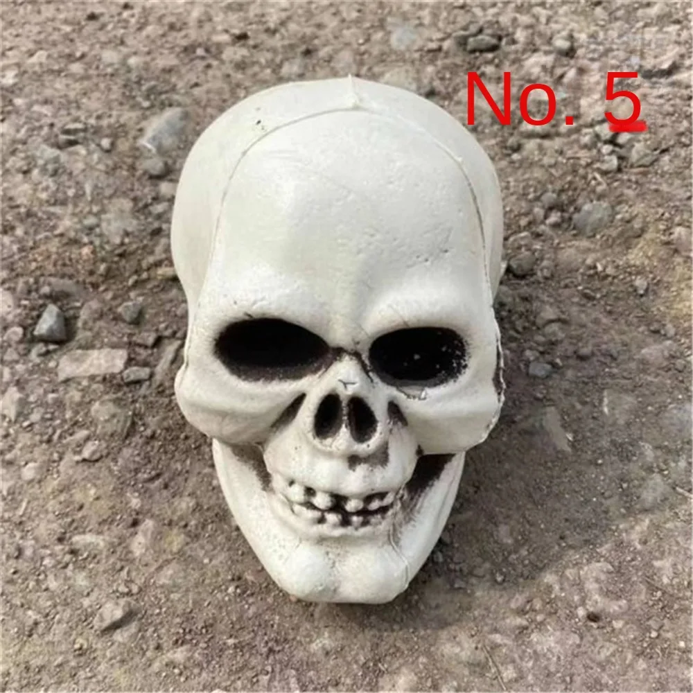 Show Individuality High Quality Home Decor Add A Hint Of Terror Skull Decoration Exquisite Details Eye-catching Home Decoration