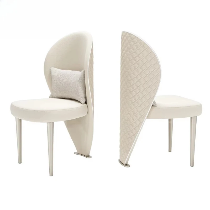 

Style High Back Velvet Dining Chair Villa Luxury Living Room Furniture Boutique Dining Chair Trade