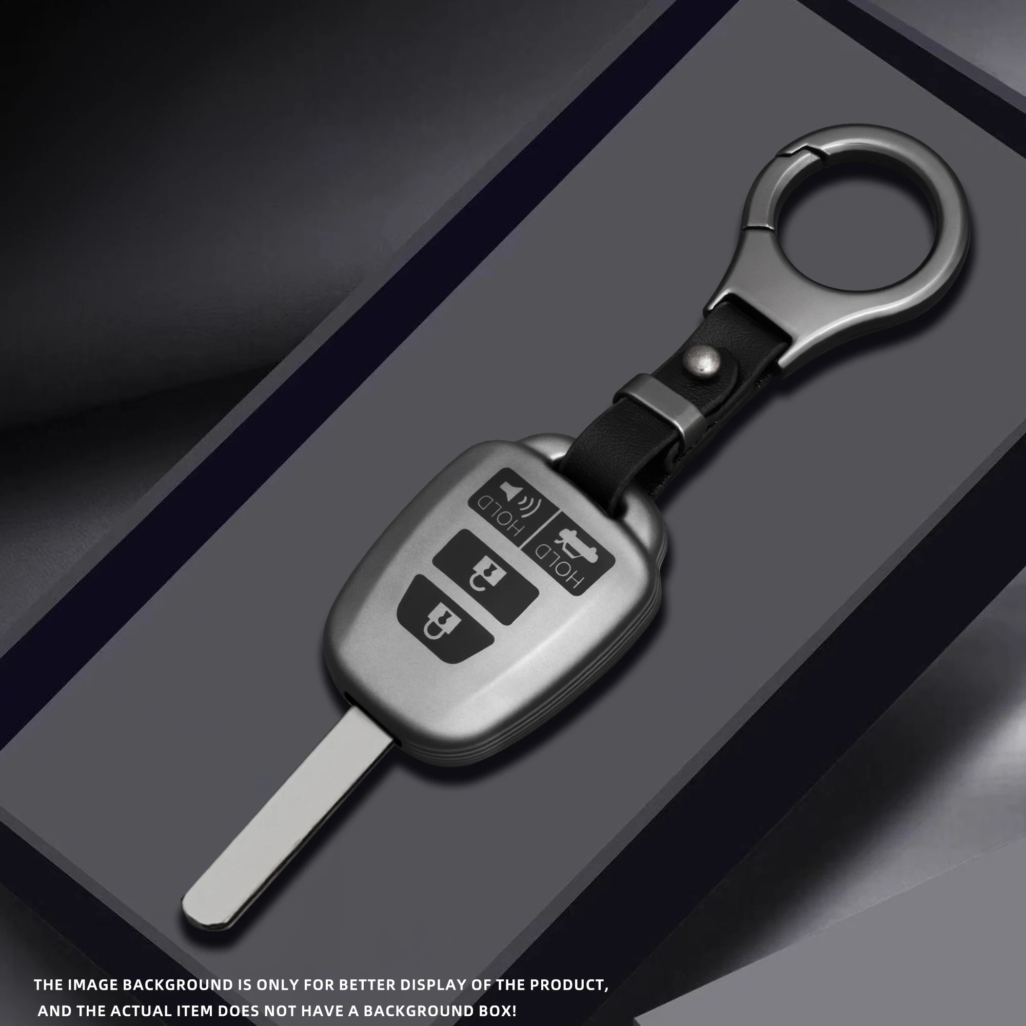 4 Buttons TPU Car Key Cover Case Protection Shell Fob For Toyota CAMRY 2012 2013 2014 2015 Corolla Keychain Accessories - view 2