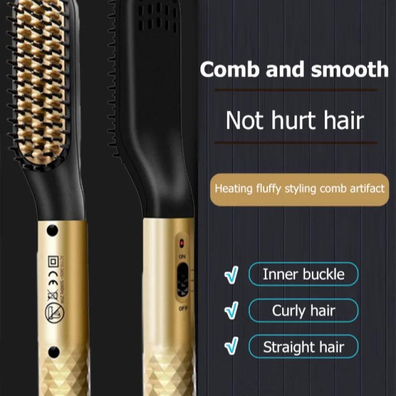 Men's Electric Styling Comb Mini Beard and Moustache Comb Men's Mini Electric Styling Comb