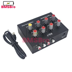 7-segment Equalizer Tone Treble Bass Adjustment Mobile Computer Game Audio Headset Ear Amplifier Sound Signal Amplifier