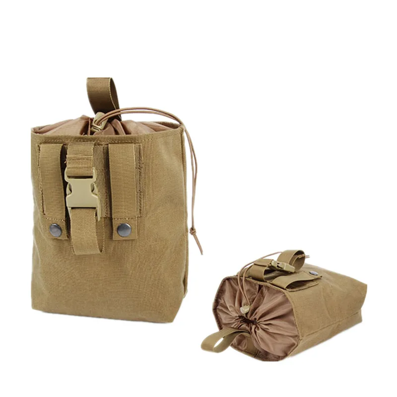 1000D Nylon Tactical Magazine Dump Pouch Outdoor First Aid Kits Molle Mag Drop Pouch Recycling Bag Storage Tool Bag