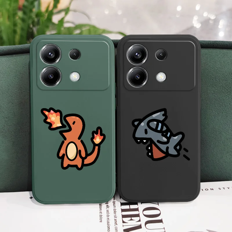 Dinosaur Monster Phone Case For Xiaomi Poco F8 F7 X7 X6 F6 M6 M5 M5S F5 X5 F4 X4 M4 F3 M3 X3 Pro Ultra 4G 5G GT Silicone Cover