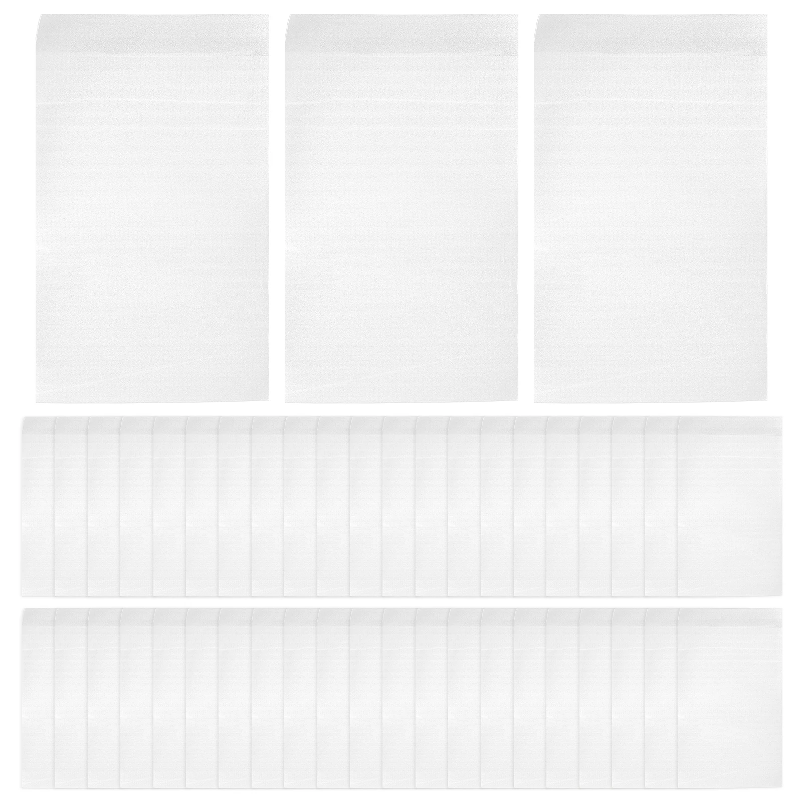 100 Pcs Pearl Cotton Bag Package Packing Material Glass Pouches for Moving Wrap White Dishes and Glassware Express