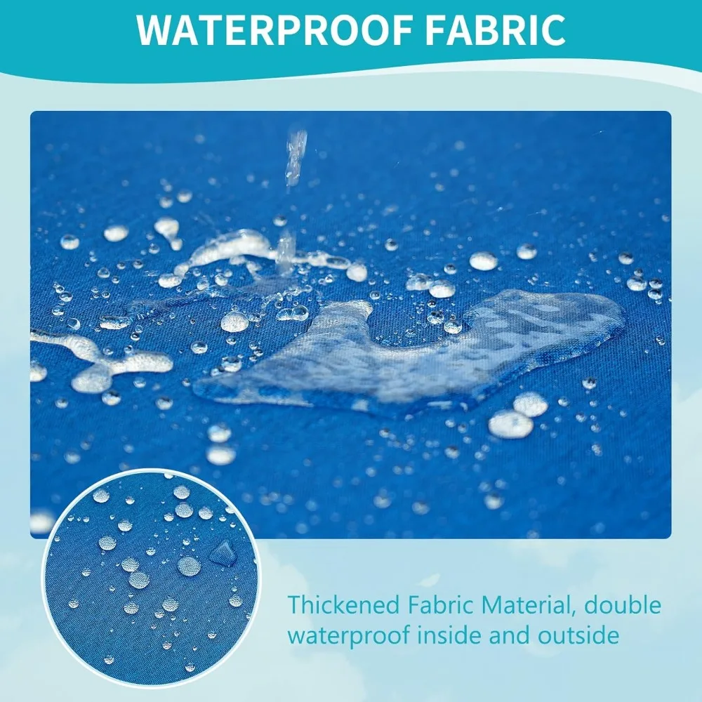 وسائد سميكة مقاومة للماء للاستراحة الخارجية، مقاس 72 × 21 × 5 بوصة، غطاء قابل للإزالة، وسائد أثاث مريحة للفناء #6