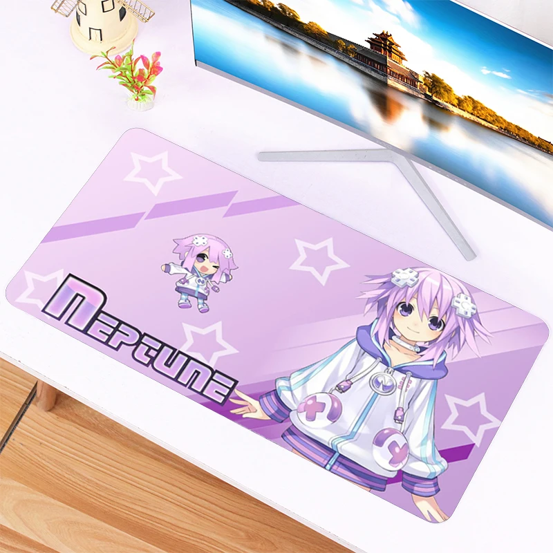 Hyperdimension Neptunia Large Mouse Pad Anime Gaming Mousepad Anti-Slip Keyboard Mouse Mats Computer Table Desk Mat Carpet