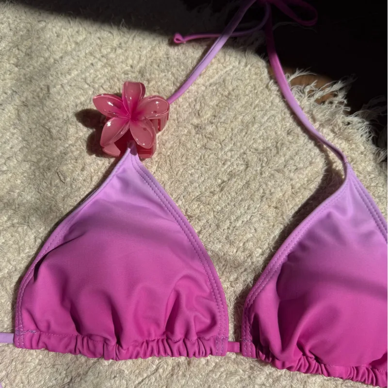 2026 Bikini sexy Costumi da bagno femminili Donna Costumi da bagno a tre pezzi Costumi da bagno da spiaggia Costumi da bagno Bikini brasiliano Set Piscina Bagnante