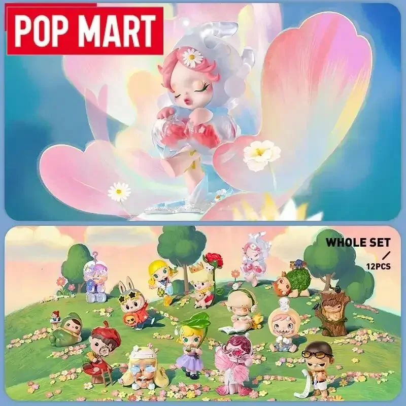 البوب مارت اليد في اليد سلسلة صندوق أعمى اللعب تخمين حقيبة Kawaii أنيمي عمل الشكل مفاجأة صندوق غامض دمية سطح المكتب هدية مزخرفة