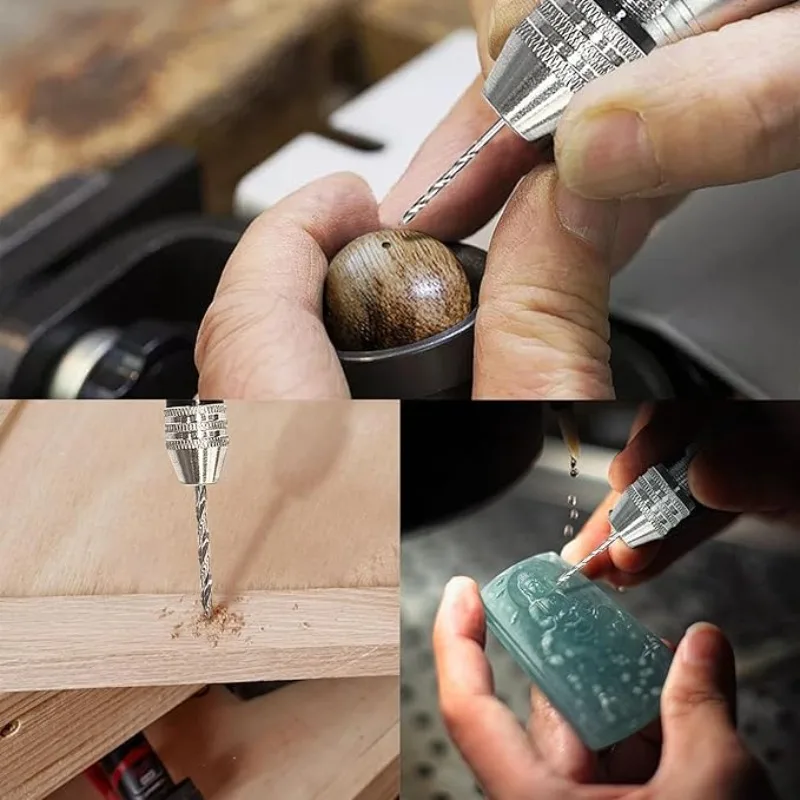 0,8-3,0mm Mini Manueller Bohrer Holzbearbeitungswerkzeuge Bohr-Rotationswerkzeug Handdrehbohrer Uhrmacher-Spannbohrer Uhrenreparaturwerkzeuge – Detail 5