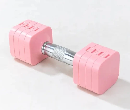 

New Design Colorful Free Weight Adjustable Ladies Dumbbell Set for Slimming Weight Loss