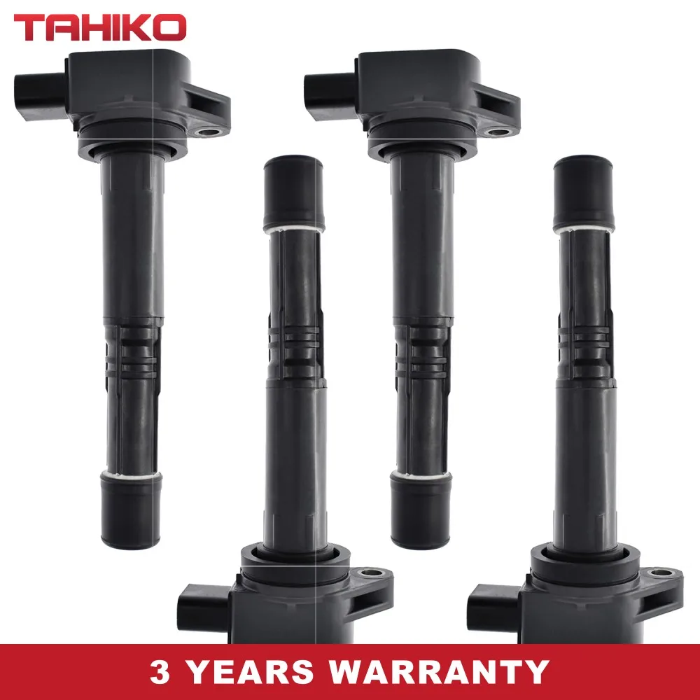 

4 шт. катушка зажигания 099700-070 подходит для Honda Element L4 2.4L 2003-2011 Honda Pilot V6 3.5L 03-04 S2000 L4 2.2L CR-V Acura RSX