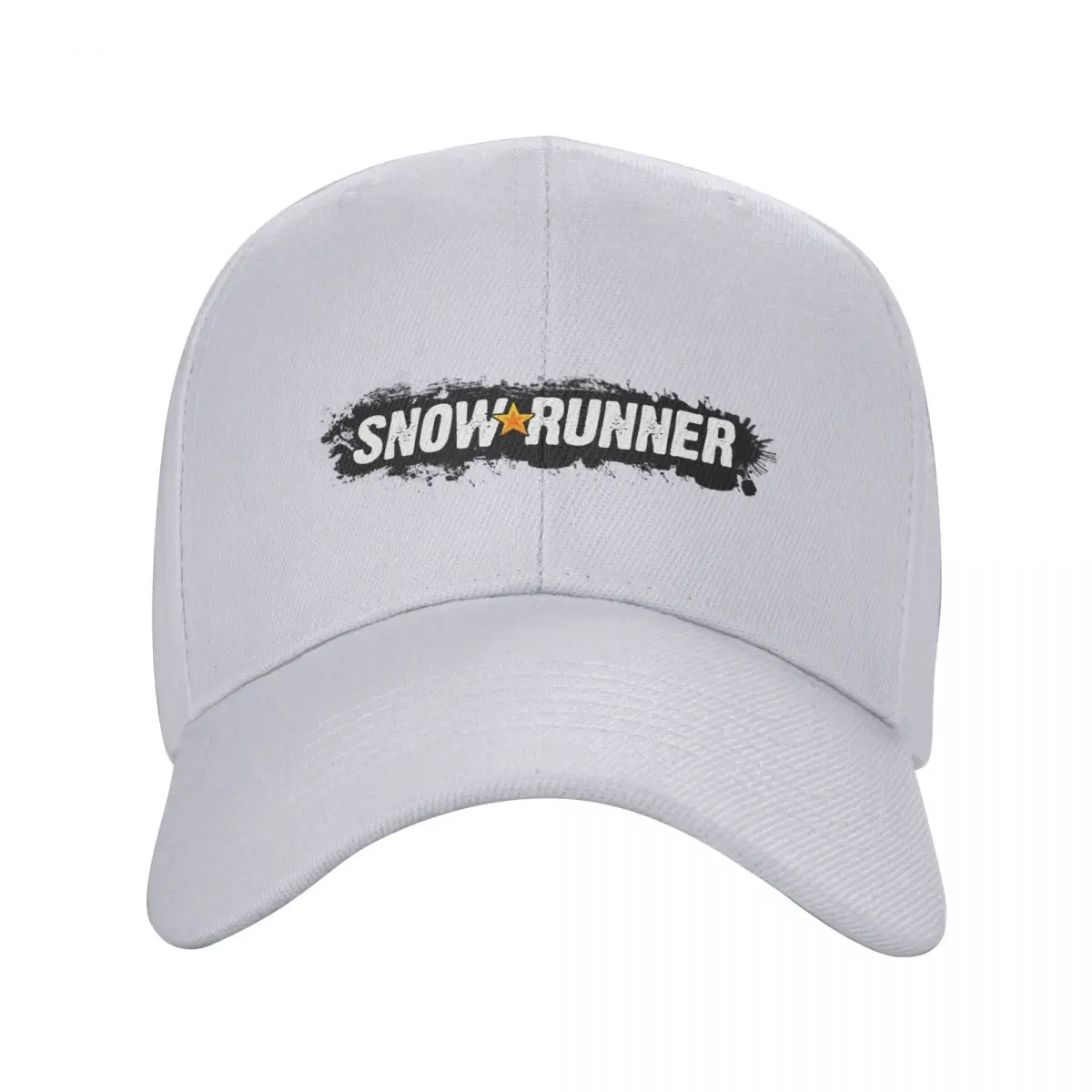 Snowrunner Title Screen Logo Design Baseball Cap Sports Cap Luxury Cap Military Tactical Ball Men's Luxury Women's