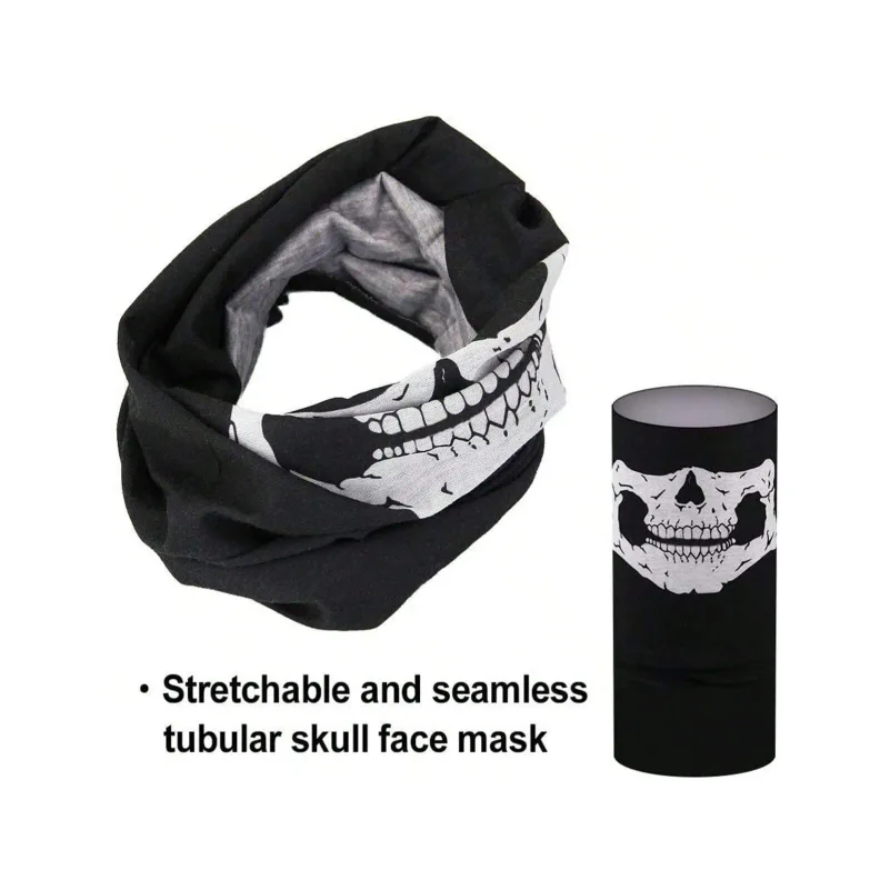 1PC Breathable Mask Skull Mask Seamless Balaclava Hat Headwear Scarf