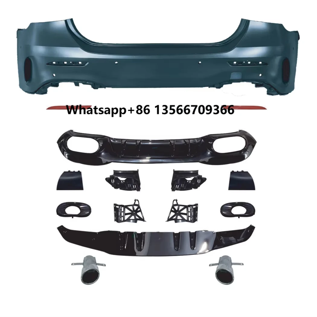 

Used Auto Parts Body Kit for Mercedes Benz W177 Hatchback Sedan Facelift A45 Front Rear Bumper Diffuser Grille Exhaust Side