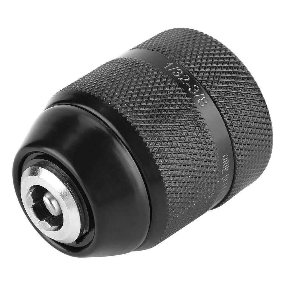 1 szt. 3/8-24UNF gwint bezkluczykowy uchwyt wiertarski 0.8mm-10mm do wiertarek elektrycznych Adapter szybka zmiana konwertera