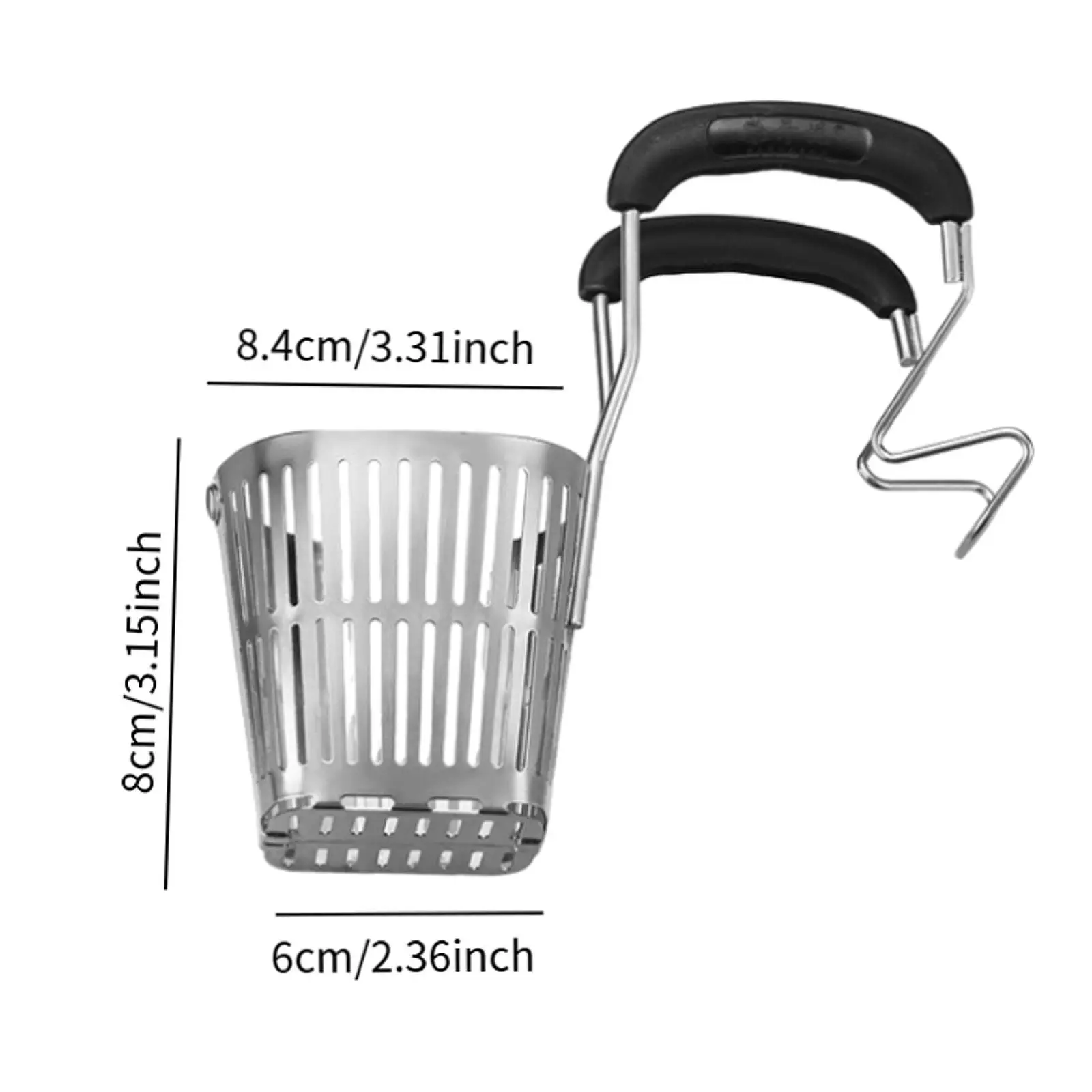 Draining Spoon Hot Pot Mesh Net Colander for Spaghetti Ravioli Potato Chips