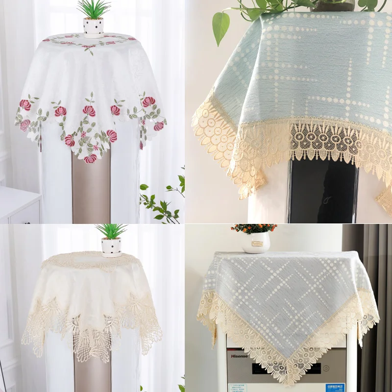 

Modern Simple Sle Cylinder Air Conditioner Cover Cloth Waing hine Refrigerator Square round Cabinet Dustproof Cover