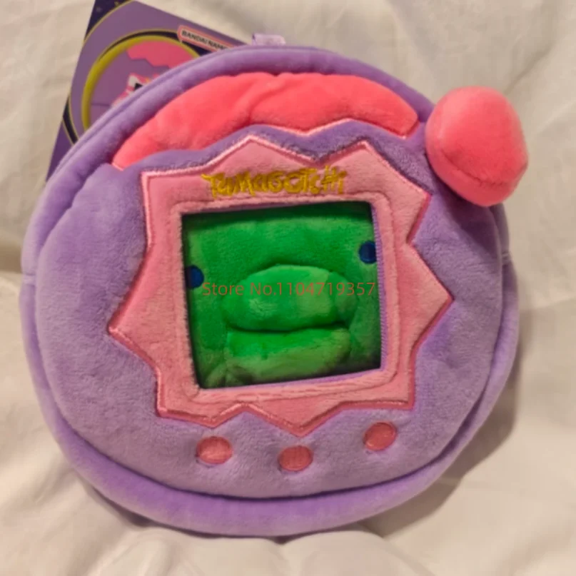 Bandai Echt Tamagotchi Memetchi Mimitchi Schattige Knuffel Hanger Elektronische Huisdier Machine-Stijl Opbergtas Oortelefoon Speelgoed Geschenken