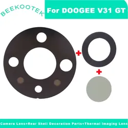 New Original DOOGEE V31GT Rear Camera Lens With Thermal Imaging Silicon Wafer Lens Rear Shell Decoration Parts For DOOGEE V31 GT