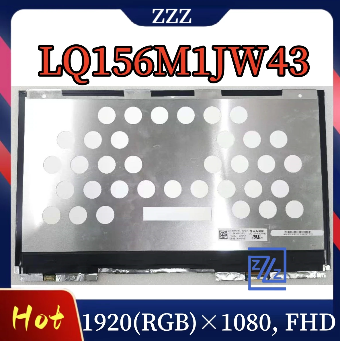 LQ156M1JW43 LQ0DASC984 DVT2 DP/N: 0MWP1T Laptop LCD Screen Panel Matrix 1920*1080