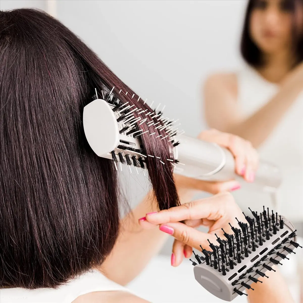 [OFFRE SPÉCIALE] Brosse à cheveux flexible XSKHD4PBA FlexStyle, accessoire pour sèche-cheveux FlexStyle, outil de séchage et de coiffage des cheveux