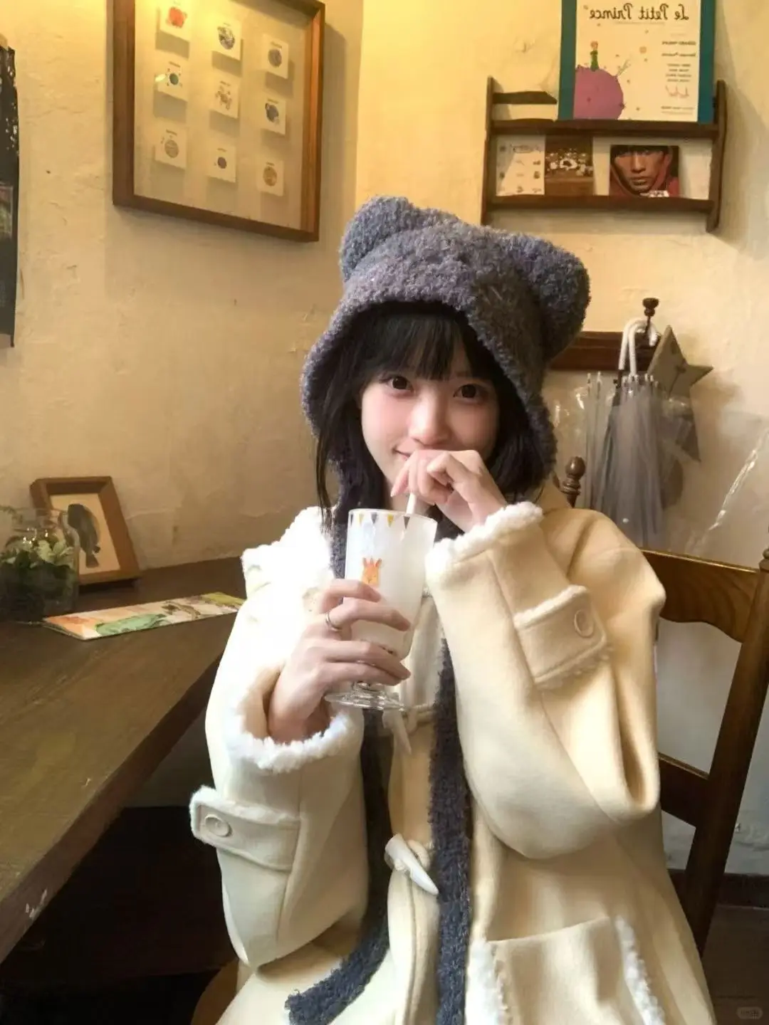 

Lamb Wool Jacket Women Winter Coat Female Button Detail Western Canvas Baseball Anti Freezing Fashion Sport College Cold Proof