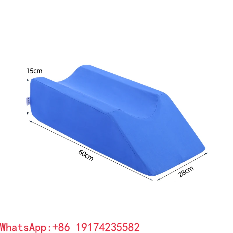 

Medical Use Memory Foam Wedge Elevating Leg Rest Pillow Hospital Surgery Recovery Leg Foot Elevation Pillow