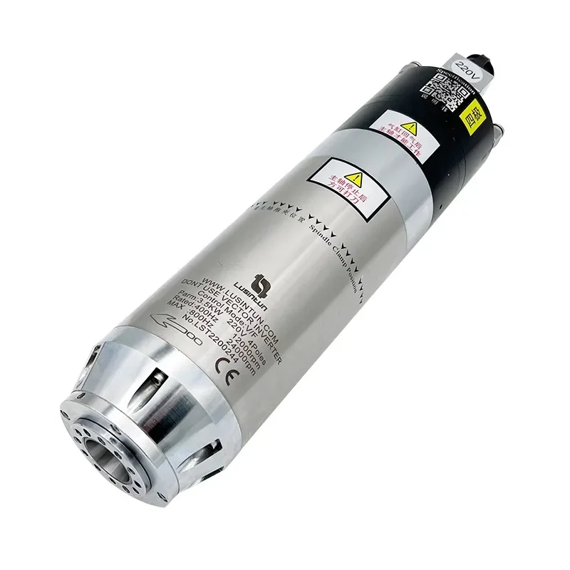 3.5KW 3.7KW 24000rpm ATC CNC Router Spindle Motor BT30 ATC Spindle for Steel Metal Milling