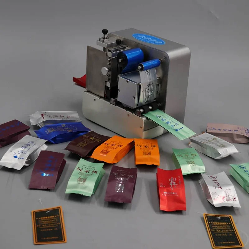 WD550 Автоматическая цифровая штамповочная машина для чайных кофе в пакетиках