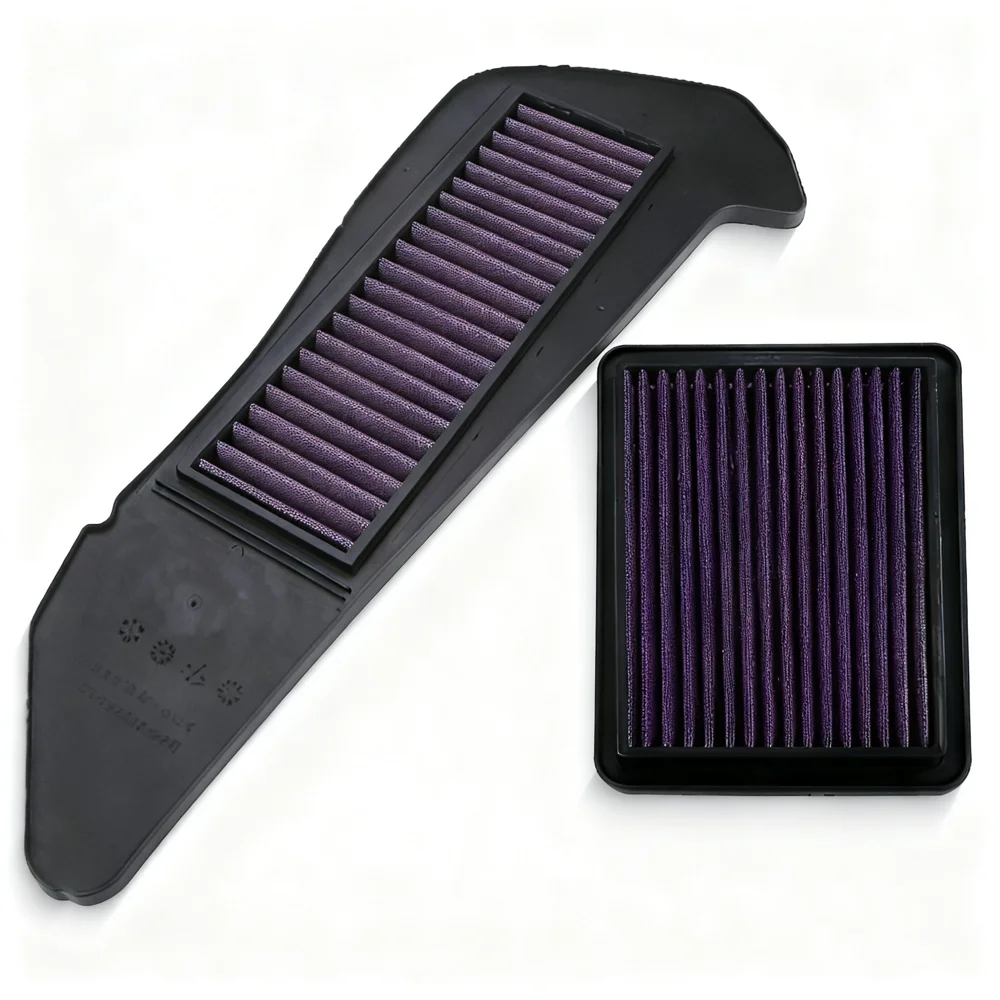 Motorcycle Air Filter, Air Intake Engine Cleaner for Yamaha XMAX300 XMAX250, for XMAX 300 X MAX 250, Fits 2019-2021