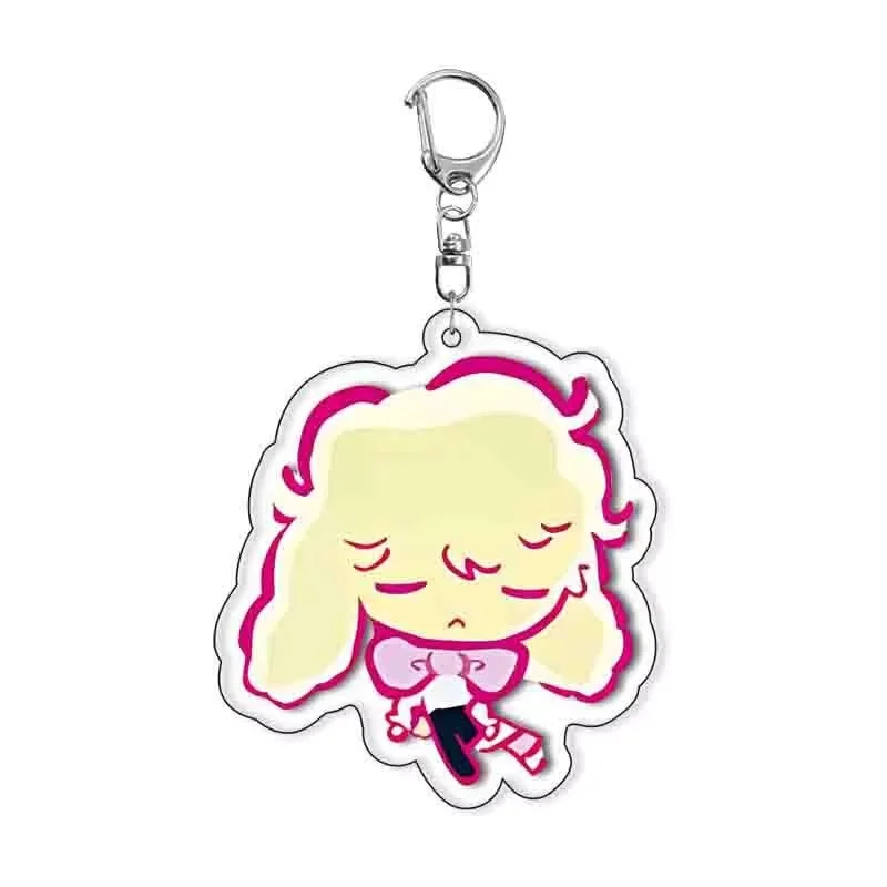 Anime Alien Stage Mizi Sua Acrylic Keychain Creative Animation Surrounding Toy Figure Collectible for Fans
