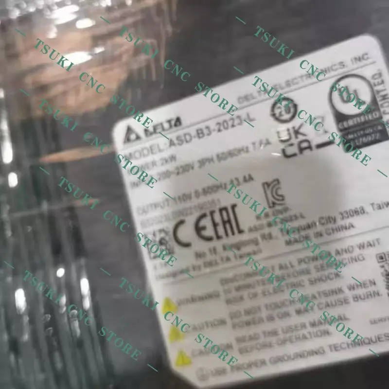 

Quick delivery of servo drive ASD-B3-2023-L 2KW power input 200-230V three-phase output 110V 0-500Hz 13.4A brand new