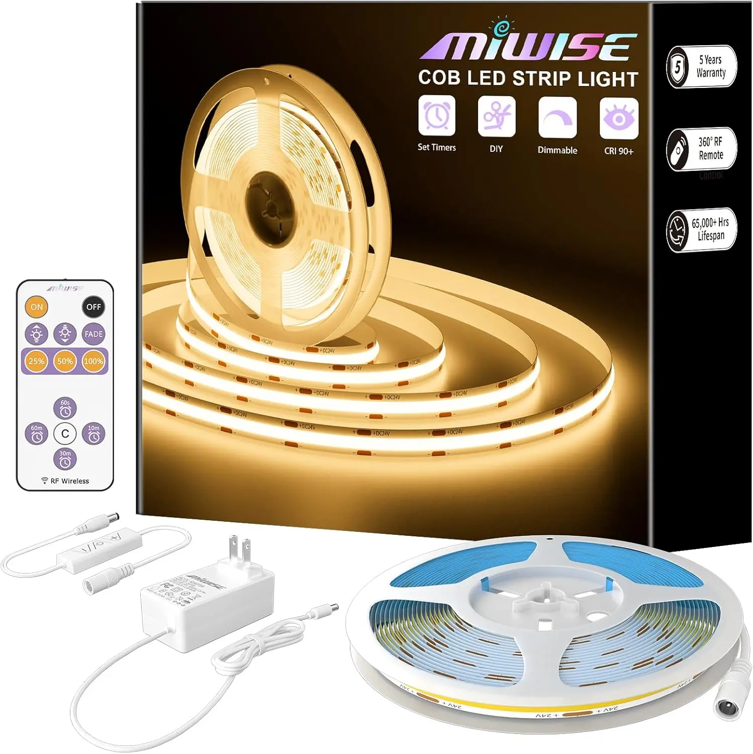 Cob Led Strip 20Ft …