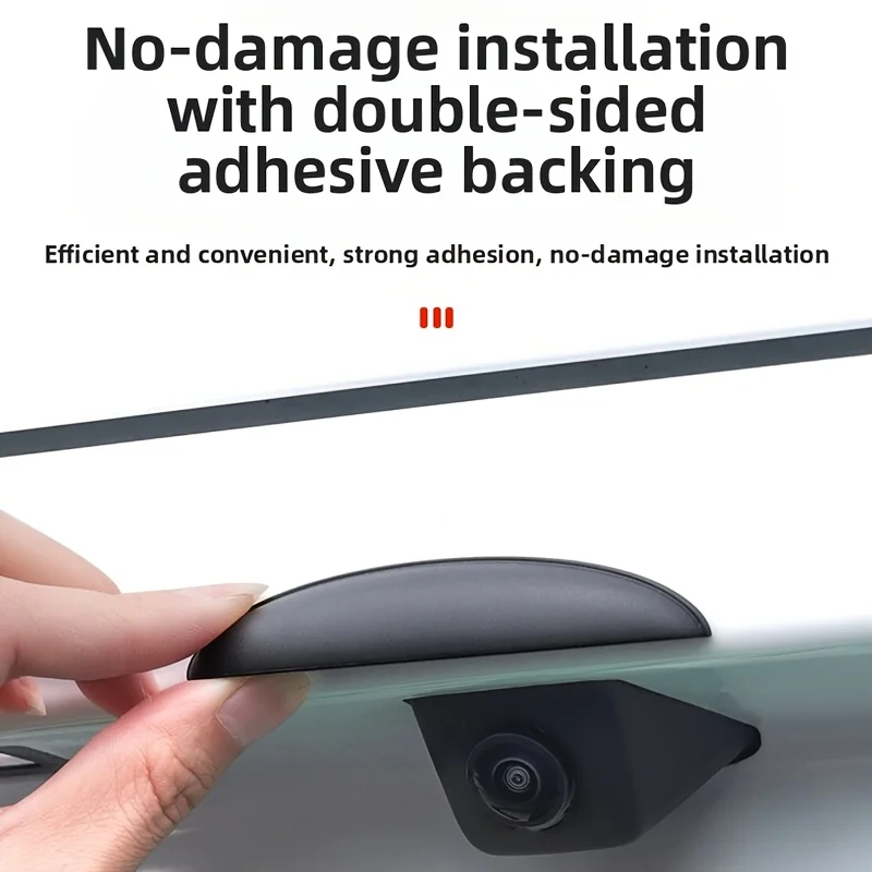 1 Buah Pelindung Hujan Kamera Belakang untuk Berbagai Model, Pelindung Hujan Tepi Lebar yang Dipertebal - untuk Kaca Spion Mobil, Truk, SUV