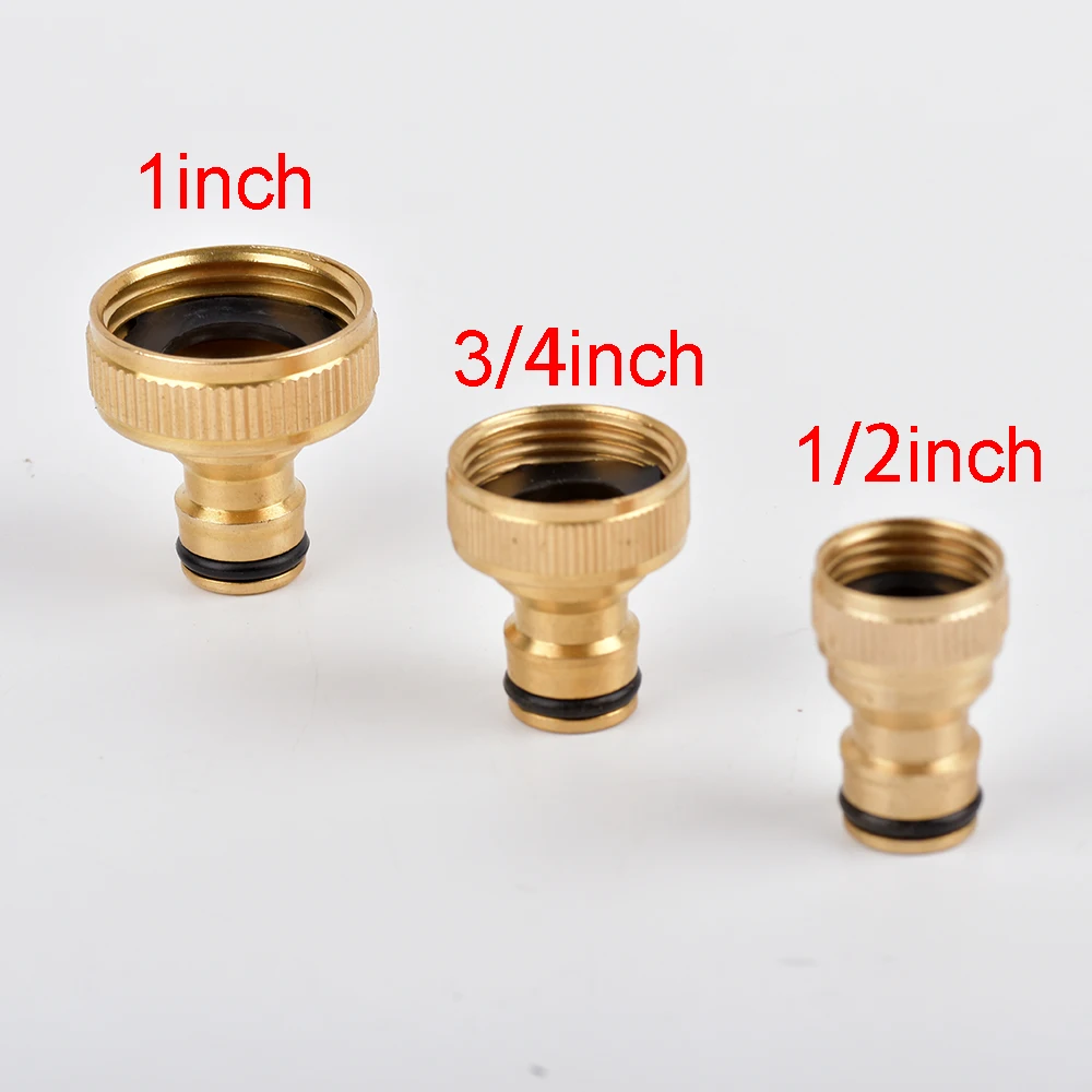 1Sets/2Pcs Garden Hose Quick Connect Water Hose Fitting, 1/2\'\' 5/8\