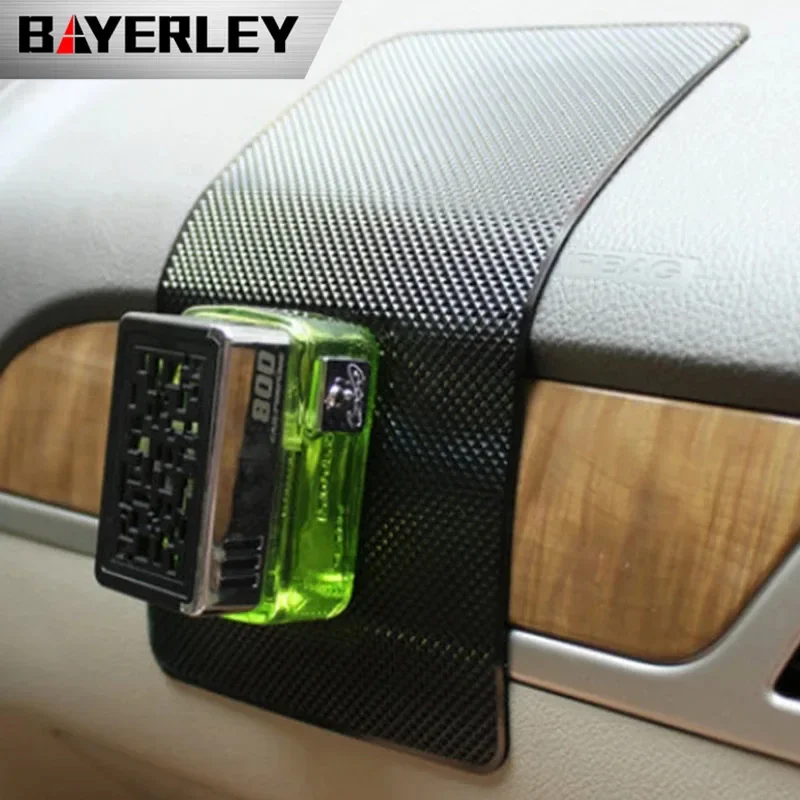 Противоскользящий коврик 27x15 см для приборной панели автомобиля и домашнего использования — нескользящая накладка для мобильного телефона, ключей, духов, нескользящая, против старения