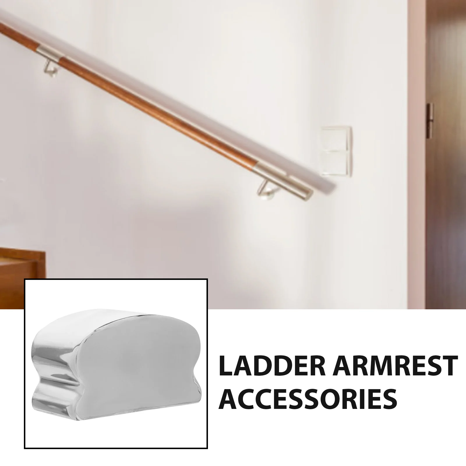 Stair Handrail End Cap Caps Tube Protector Outdoor Silver Stainless Steel Railing