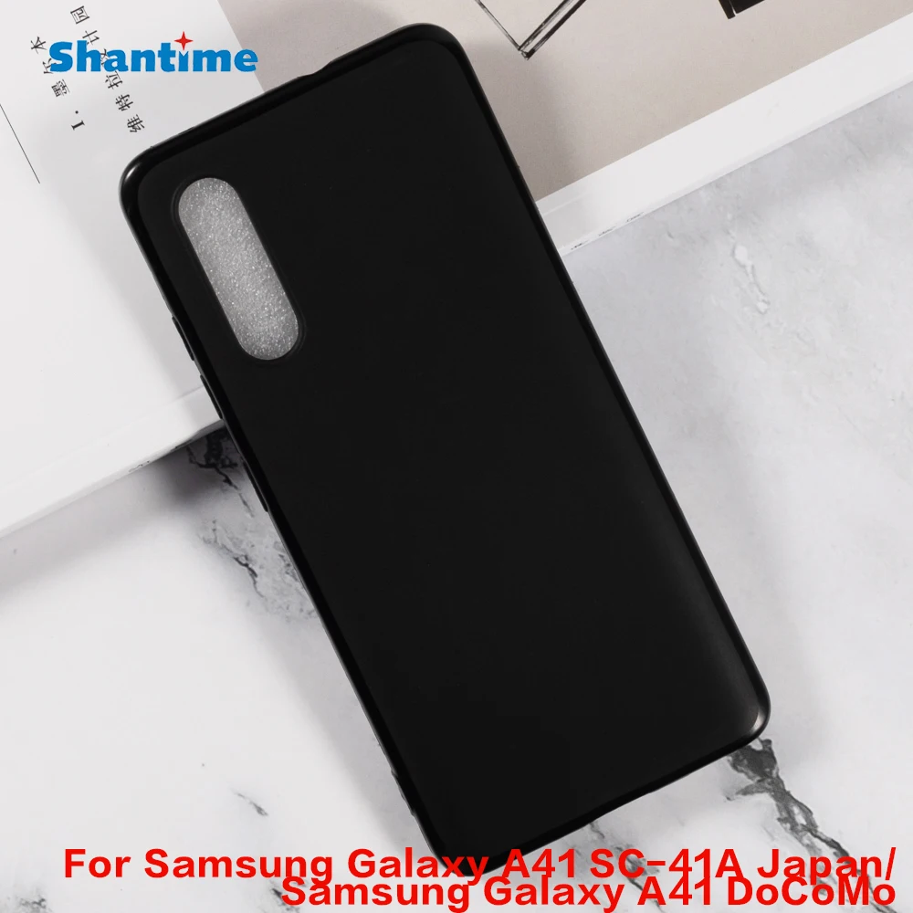 Case for Samsung Galaxy A41 SC-41A Japan TPU Shockproof Rubber Cover Protective Bumper Flexible Shell for Galaxy A41 DoCoMo