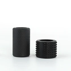 2 pçs macio silicone tatuagem aperto capa acessórios tatuagem máquina antiderrapante lidar com capa