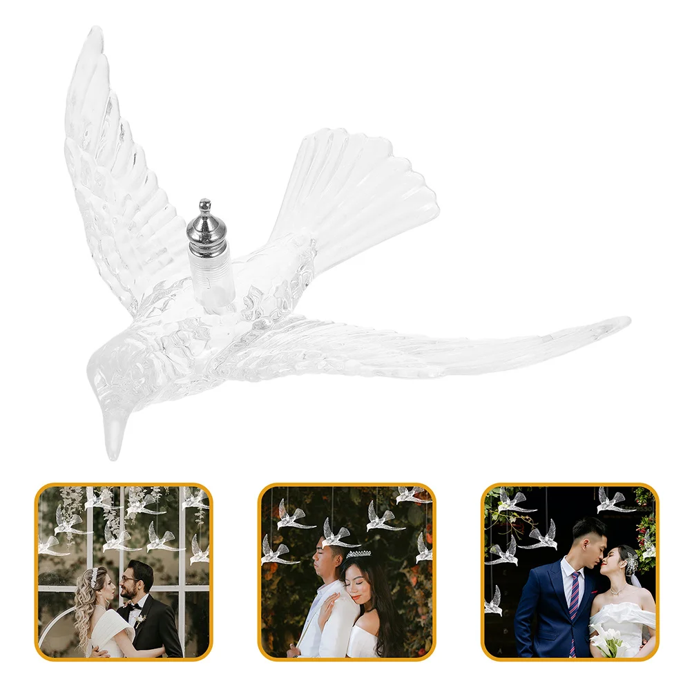 

4 Pcs Hanging Hummingbirds Ornament Accessories Ornaments Home Decor Flying Figurines Decoration for