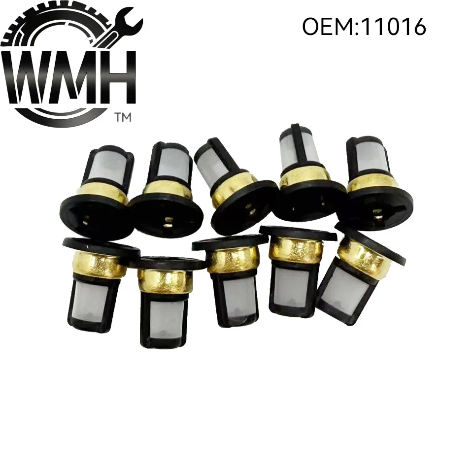 100/200 قطعة اكسسوارات السيارات العلامة التجارية الجديدة والأصلية. إنها مناسبة لمعظم مرشح فوهة حقن السيارة الحجم: 10.4*7*11.2 #2