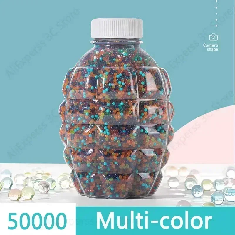 100000 قطعة تزايد كرة الماء الخرز الذخيرة ل هلام الناسف بندقية غلوك مسدس لعبة البنادق M416