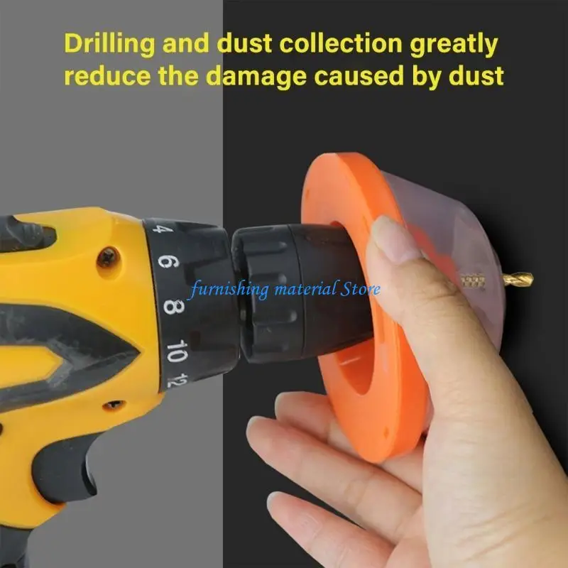 

Y5GD Dustproof Collector Device Ashes Bowls for Electric Drilling&Impact Hammer Power Tool Accessories, Home Professional Use