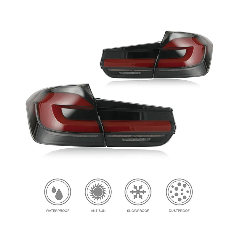 

Прямые поставки с завода, подходят для 2013-2018) B M W (модифицированные задние фонари F30, светодиодные фары дальнего света, предупреждающие указатели поворота.