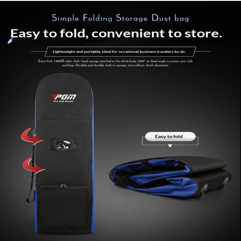 حقيبة جولف PGM حقيبة طيران مقاومة للاهتراء وقابلة للطي ومريحة وحقيبة طيران للجولف #3