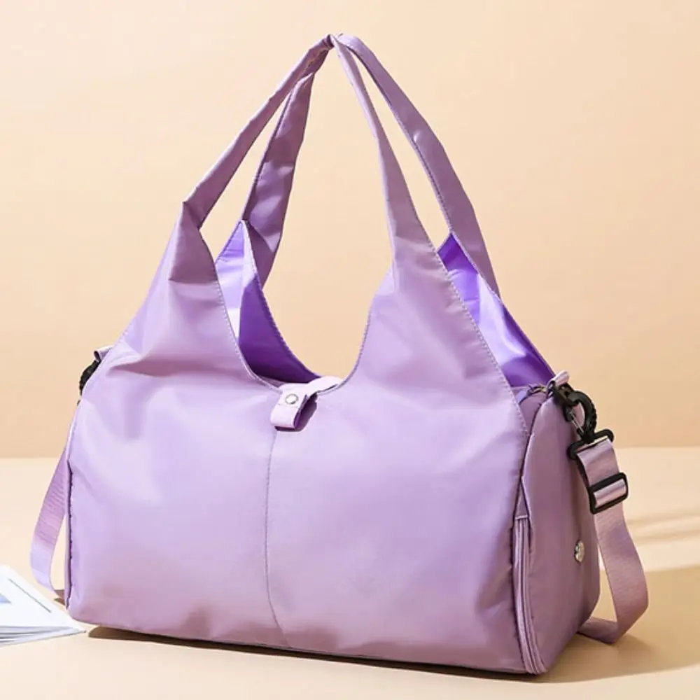 المحمولة أكسفورد حمل على حقيبة سفر سعة كبيرة الرطب الجاف فصل تخزين حقيبة يد مقاوم للماء حقيبة تسوق سفر في الهواء الطلق #3