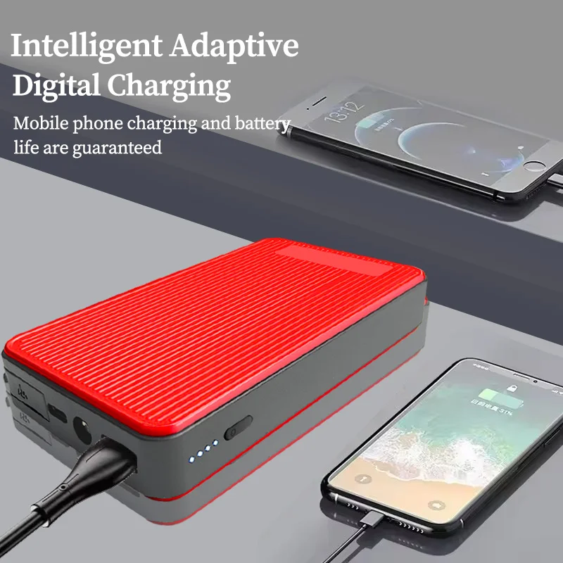 GKFLY Car Jump Starter 2000A/3000A Peak Power Bank 12V Car Booster Auto Emergency Starting Device Jump Start for Petrol Diesel