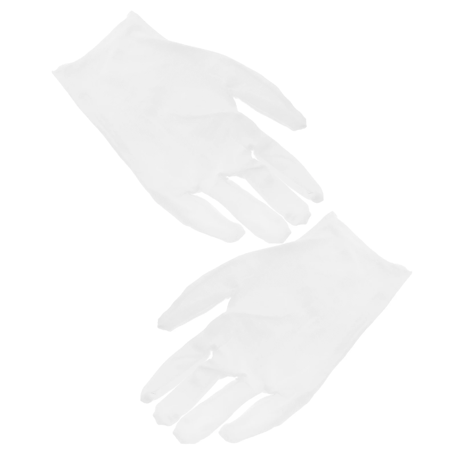 

Jewelry Protective Gloves White Cotton Soft Reusable Ideal For Display Maintenance Cleaning Shield Against Dirt Fingerprints