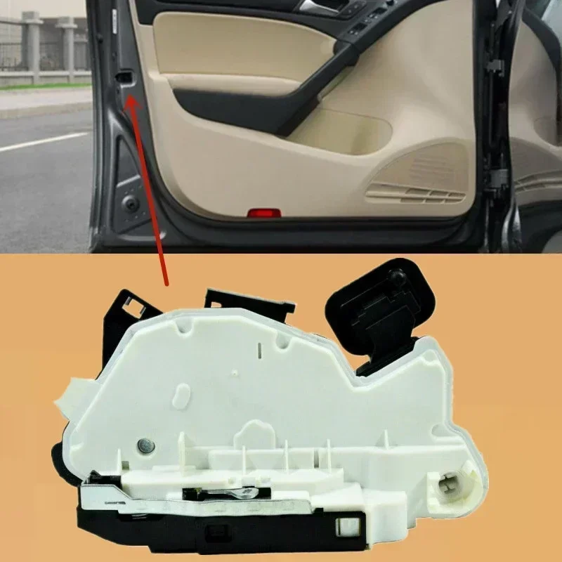 Zatrzask siłownika zamka drzwi do VW Jetta 6 Golf MK6 MK7 Passat Polo Skoda Yeti SEAT ALHAMBRA LEON III ST 6RD 837015 A 2009-2018