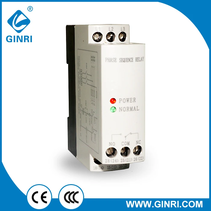 3PCS Phase Reversal And Phase Failure Relays RD6